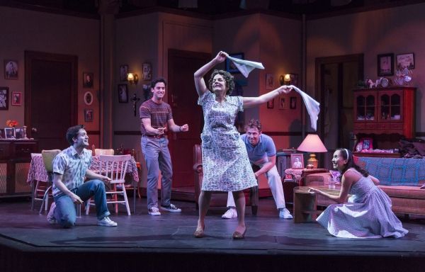 Priscilla Lopez, Eddie Gutierrez, Michael Rosen, Leo Ash Evens, and Michelle Cabinian Photo