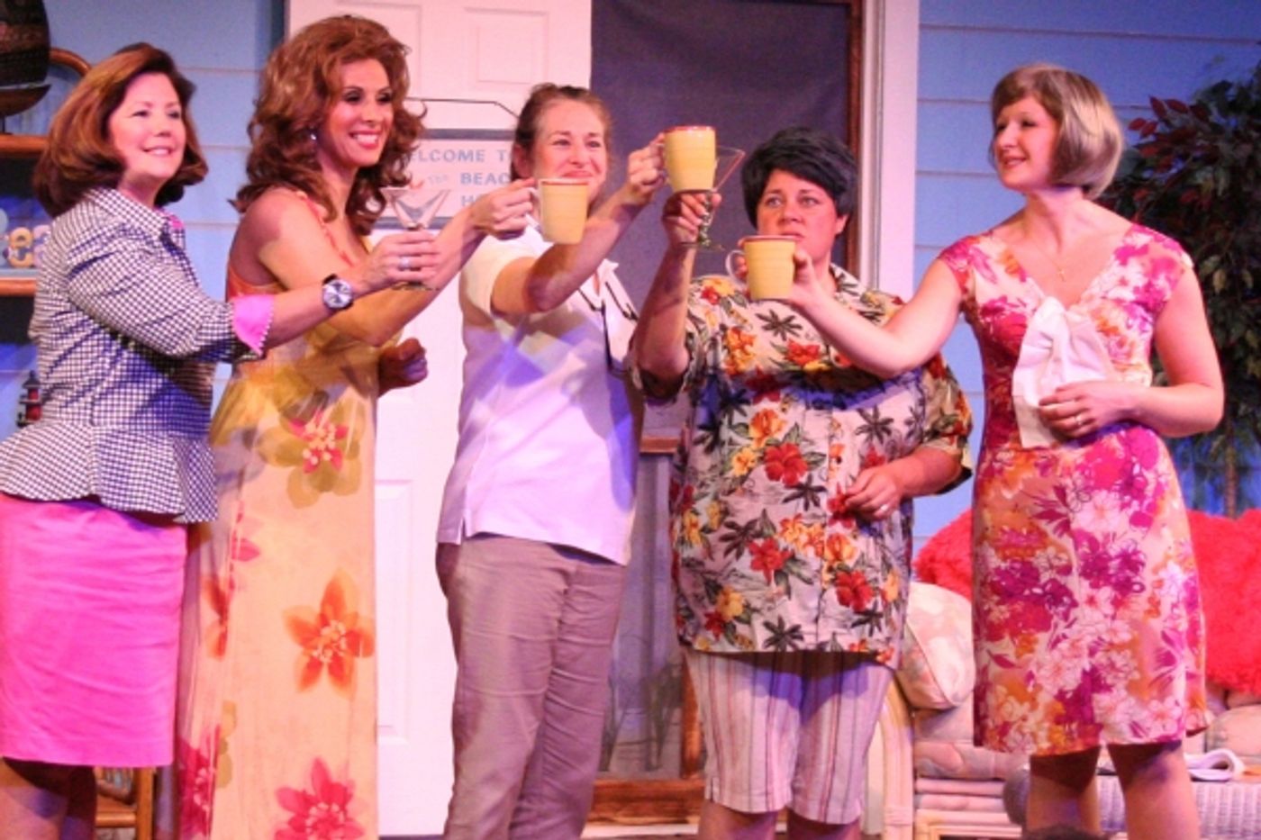 Photo Flash: DIXIE SWIM CLUB Opens Tonight at Off Broadway Palm  Image
