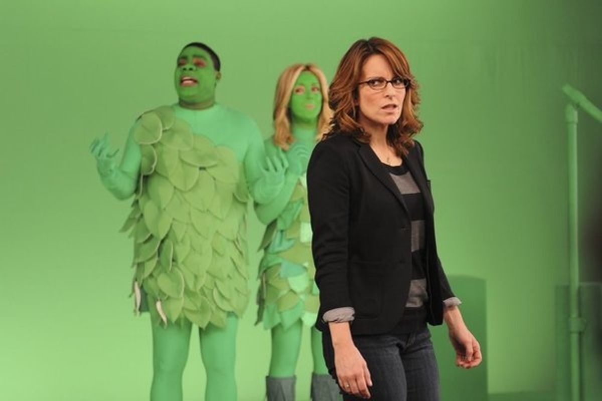 Tracy Morgan, Jane Krakowski, Tina Fey at 