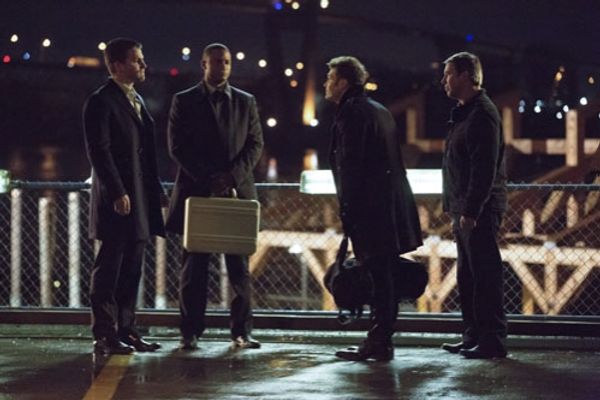  Stephen Amell, David Ramsey, Seth Gabe Photo