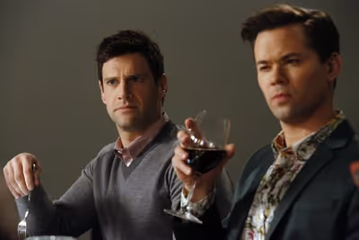 Justin Bartha, Andrew Rannells Photo