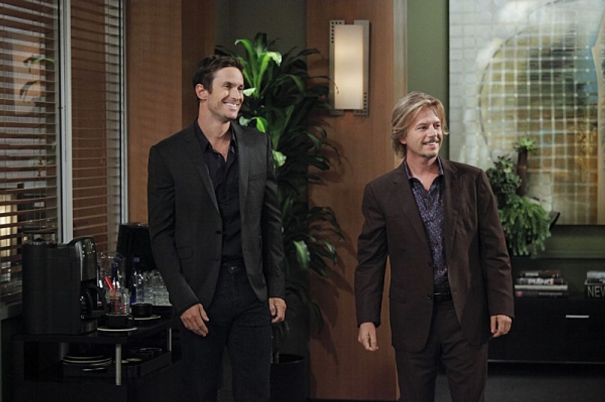Oliver Hudson, David Spade at 
