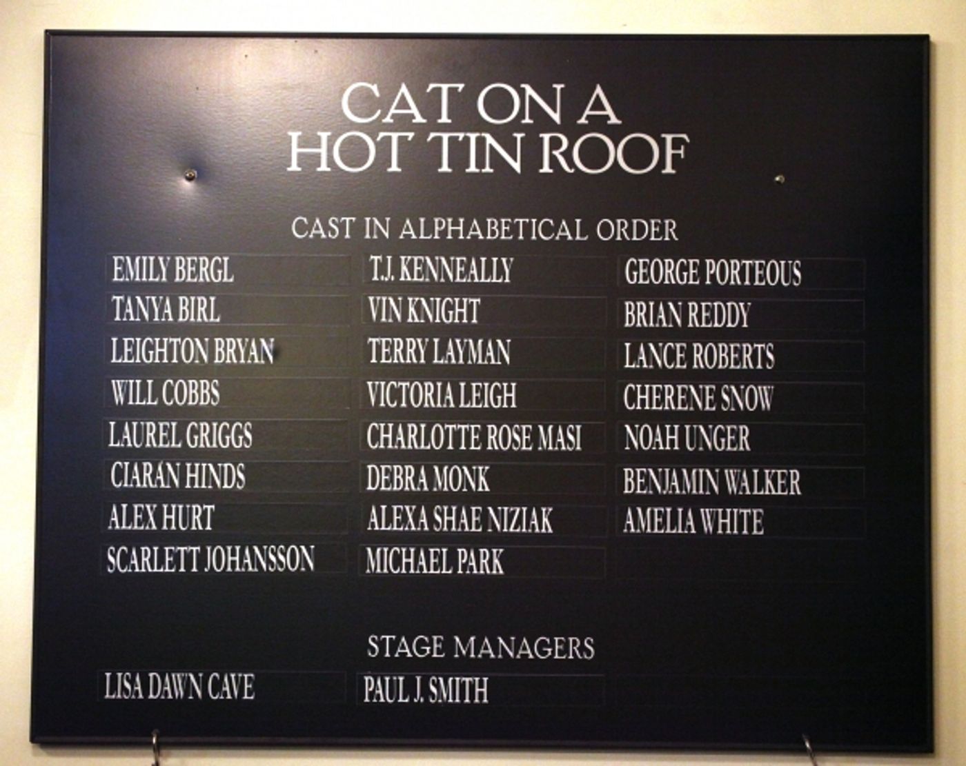 Photo Coverage: CAT ON A HOT TIN ROOF's Opening Night Curtain Call  Image