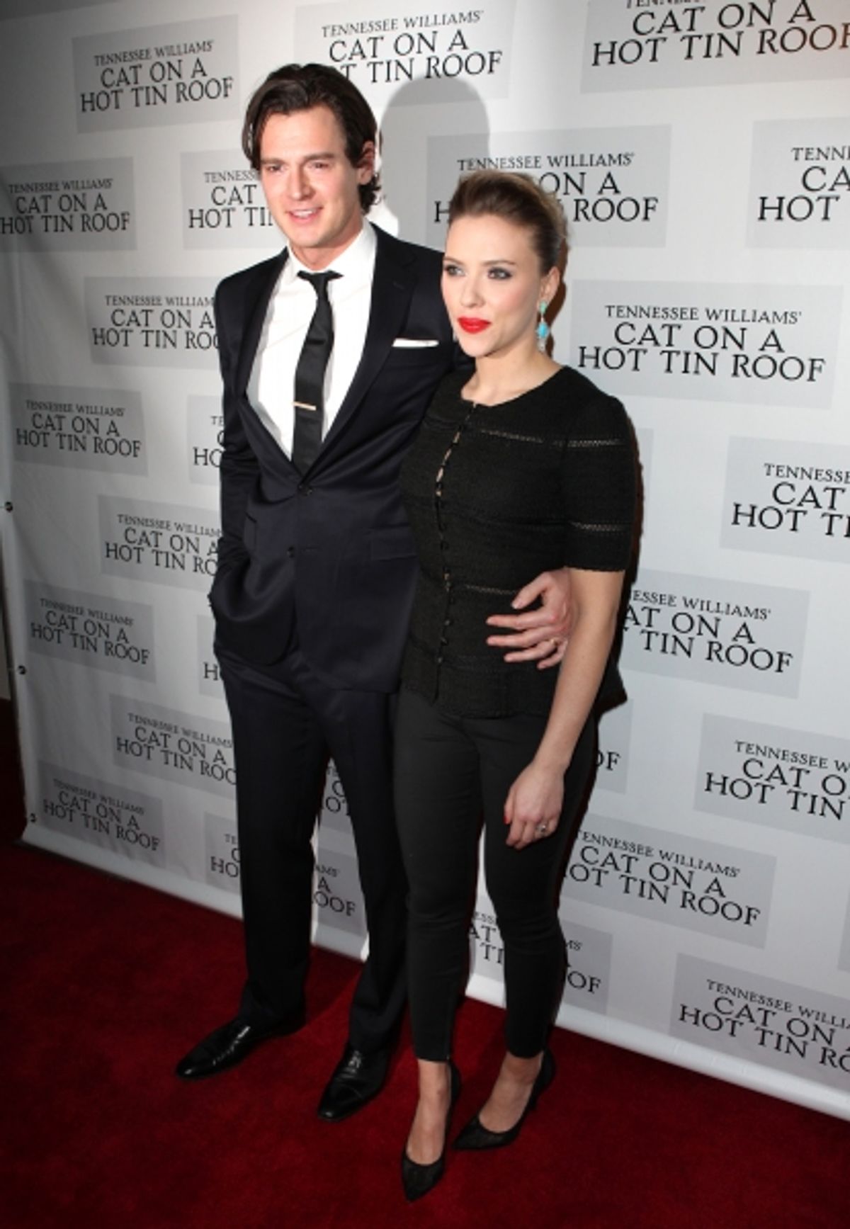 Benjamin Walker & Scarlett Johansson
 at 