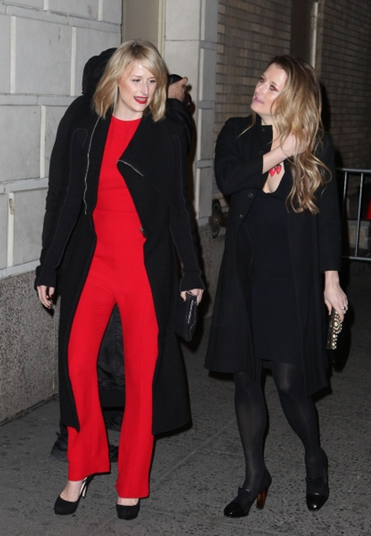 Mamie Gummer & Grace Gummer  at 