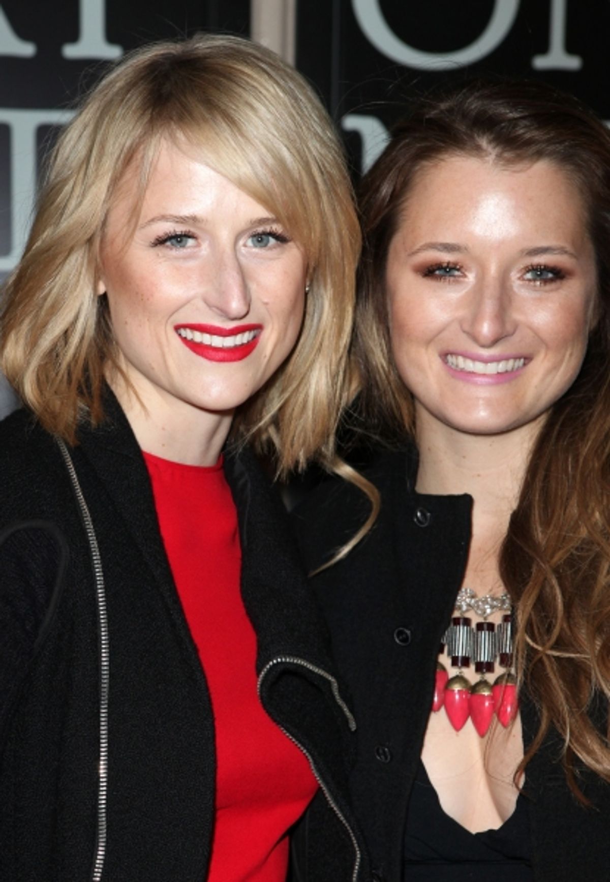 Mamie Gummer & Grace Gummer  at 