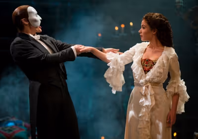  Sierra Boggess and Hugh Panaro Photo