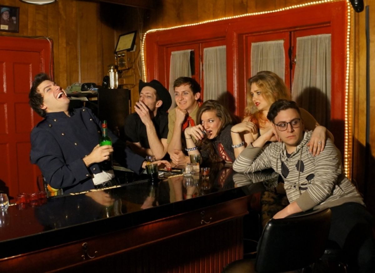 Joe Sabatino with Brendan Norton, Max Cove, Shannon Remley, Meggie Siegrist, Corey Regensburg                    at 