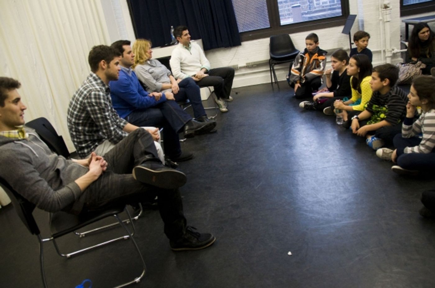 Photo Flash: Jeremy Jordan Teaches Musical Theatre Intensive for Broadway Workshop  Image