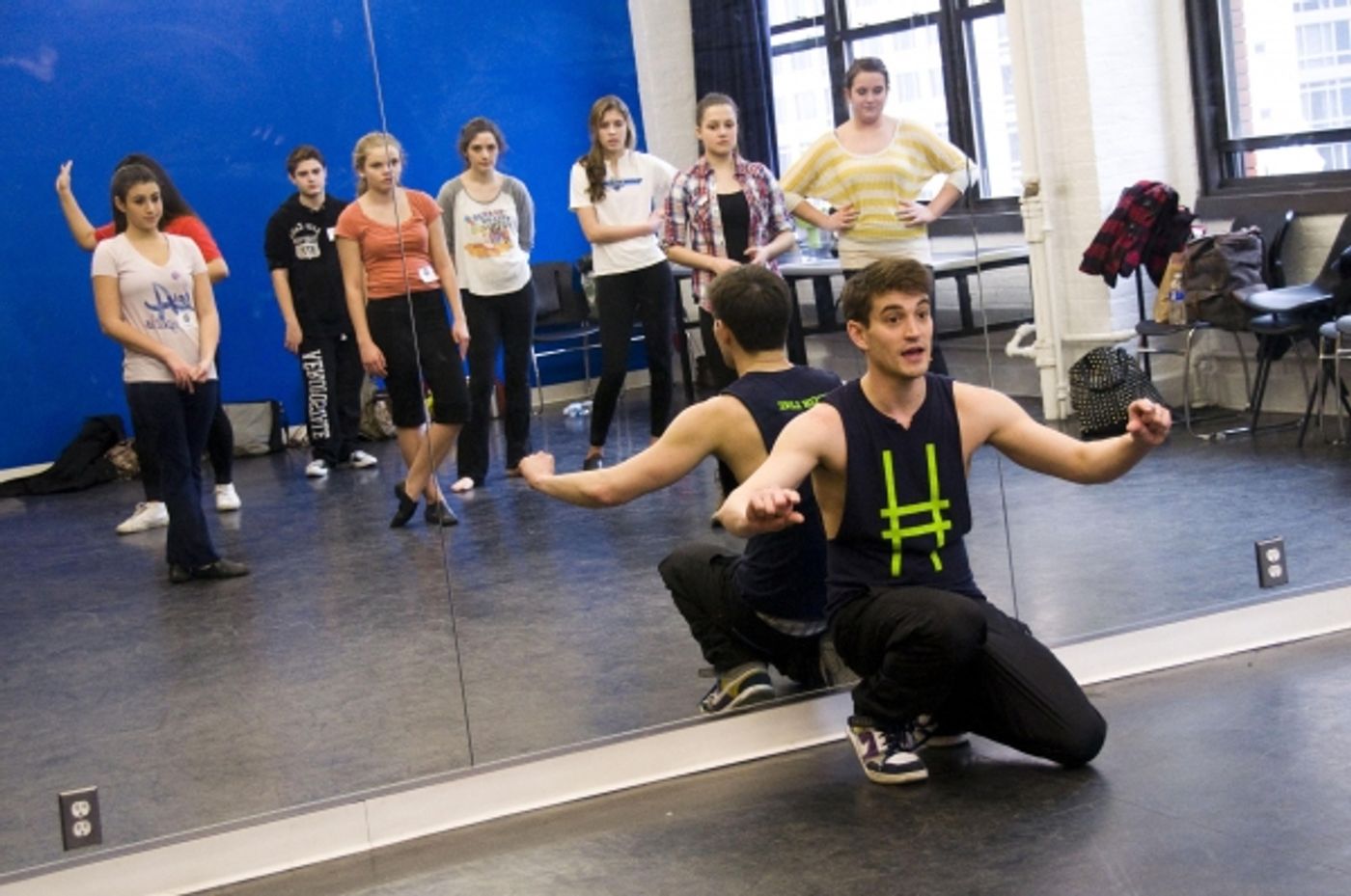 Photo Flash: Jeremy Jordan Teaches Musical Theatre Intensive for Broadway Workshop  Image