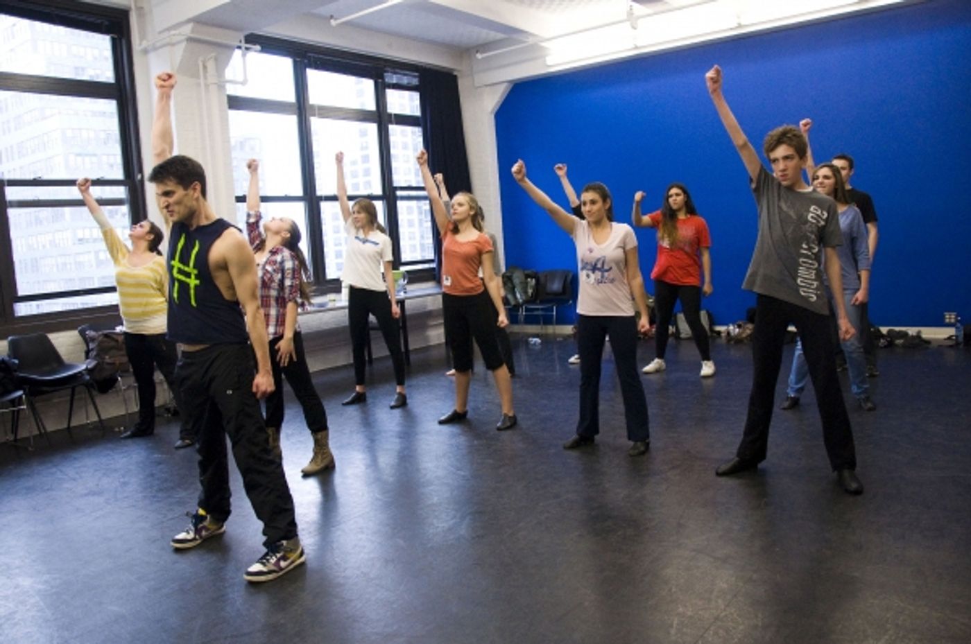 Photo Flash: Jeremy Jordan Teaches Musical Theatre Intensive for Broadway Workshop  Image