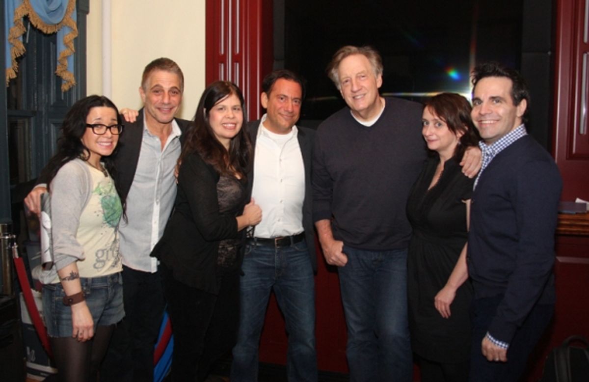 Janeane Garofalo, Tony Danza, Dayle Reyfel, Eugene Pack, Alan Zweibel, Rachel Dratch and Mario Cantone at 