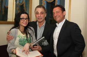 Janeane Garofalo, Tony Danza, and Eugene Pack Photo