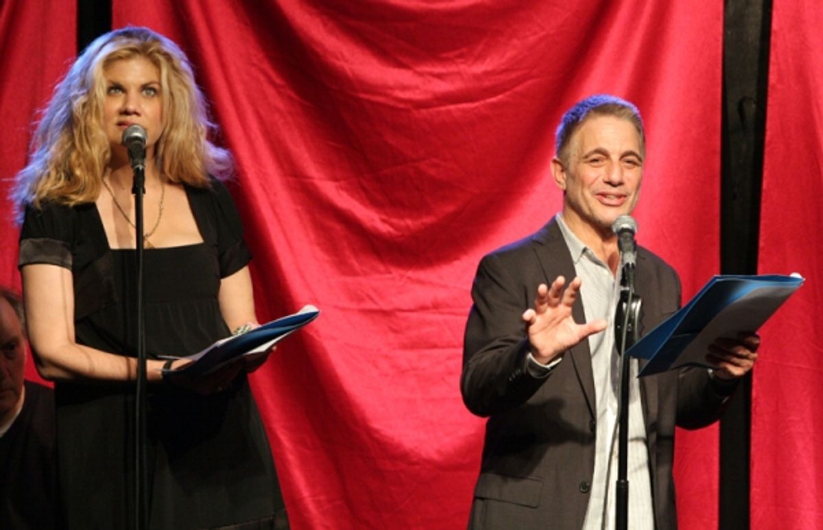 Kristen Johnston and Tony Danza at 