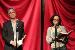 Tony Danza and Janeane Garofalo Photo