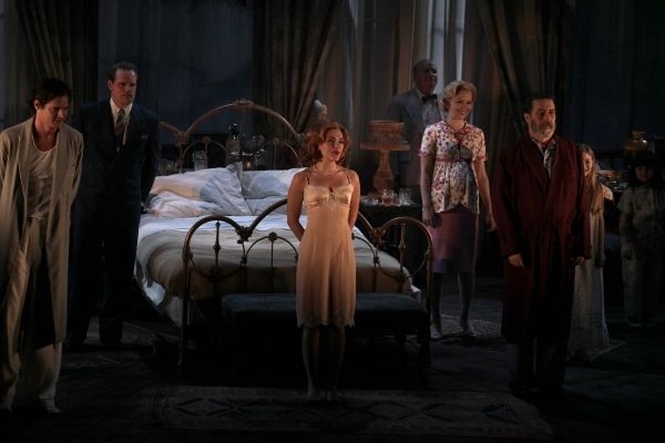 Benjamin Walker, Michael Park, Scarlett Johansson, Brian Reddy, Emily Bergl & Ciaran  Photo