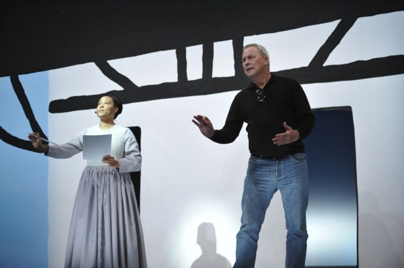 Photo Flash: First Look at Robert Wilson's ZINNIAS - THE LIFE OF CLEMENTINE HUNTER World Premiere Photo Flash: First Look at Robert Wilson's ZINNIAS - THE LIFE OF CLEMENTINE HUNTER World Premiere Image