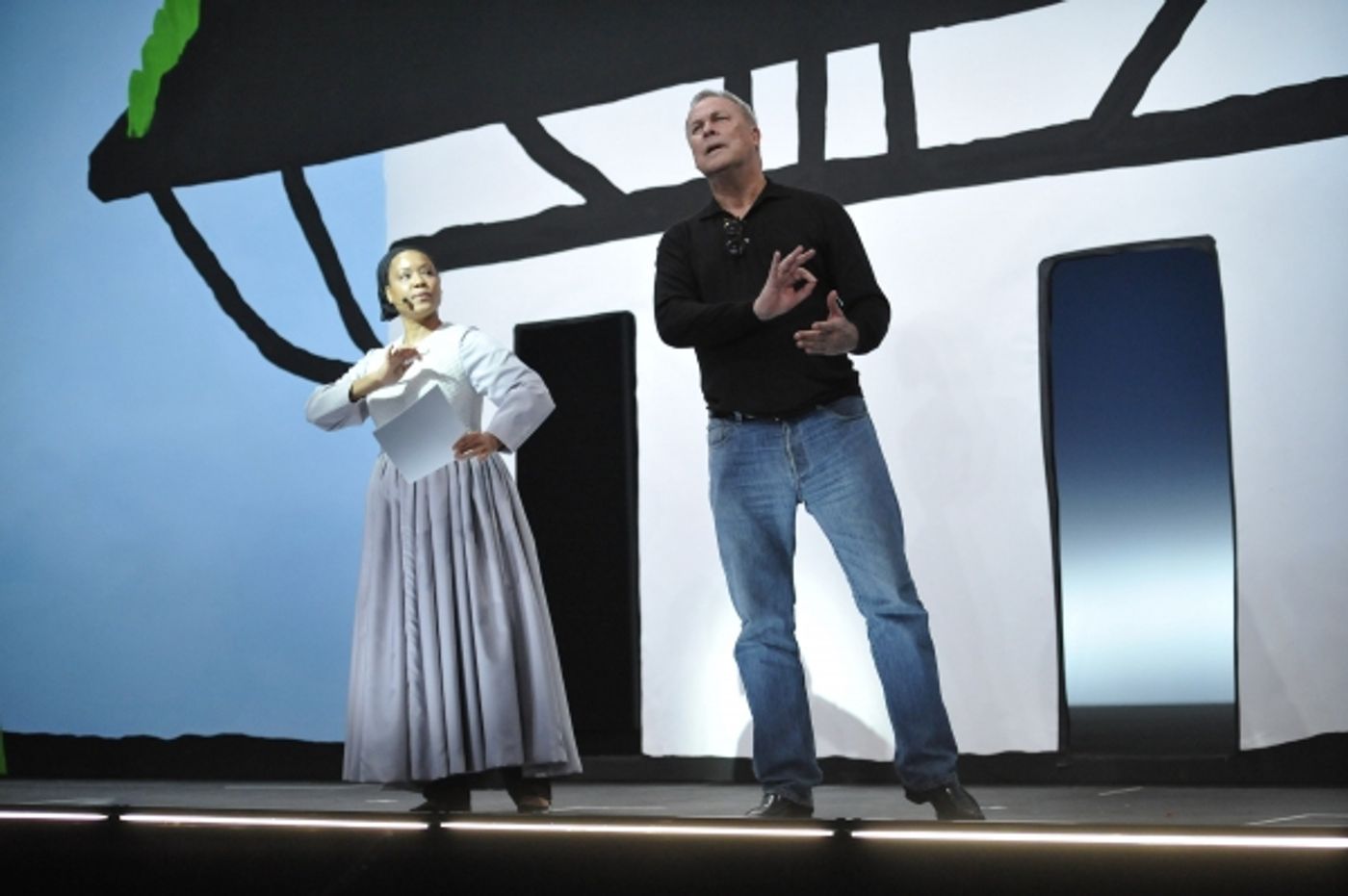 Photo Flash: First Look at Robert Wilson's ZINNIAS - THE LIFE OF CLEMENTINE HUNTER World Premiere Photo Flash: First Look at Robert Wilson's ZINNIAS - THE LIFE OF CLEMENTINE HUNTER World Premiere Image