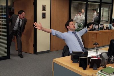 Rainn Wilson, John Krasinski  Photo