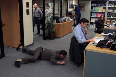 Rainn Wilson, John Krasinski  Photo