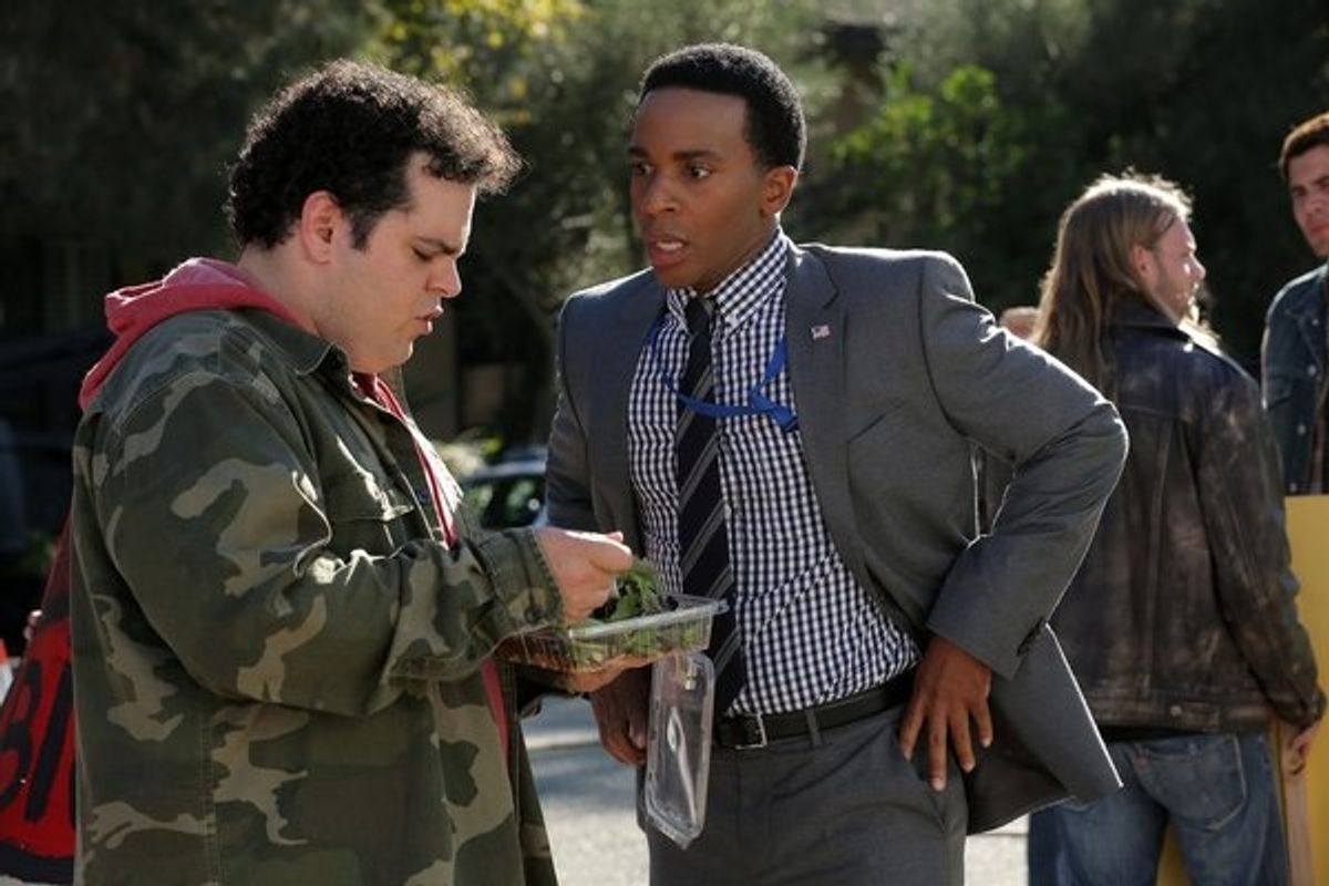 Josh Gad, Andre Holland at 