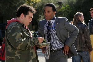 Josh Gad, Andre Holland @ BroadwayWorld Josh Gad, Andre Holland Photo