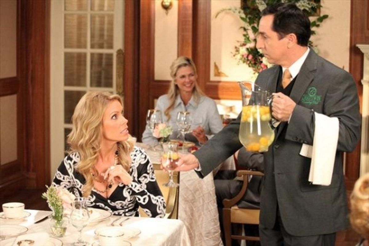 CHERYL HINES, EDWARD PADILLA at 