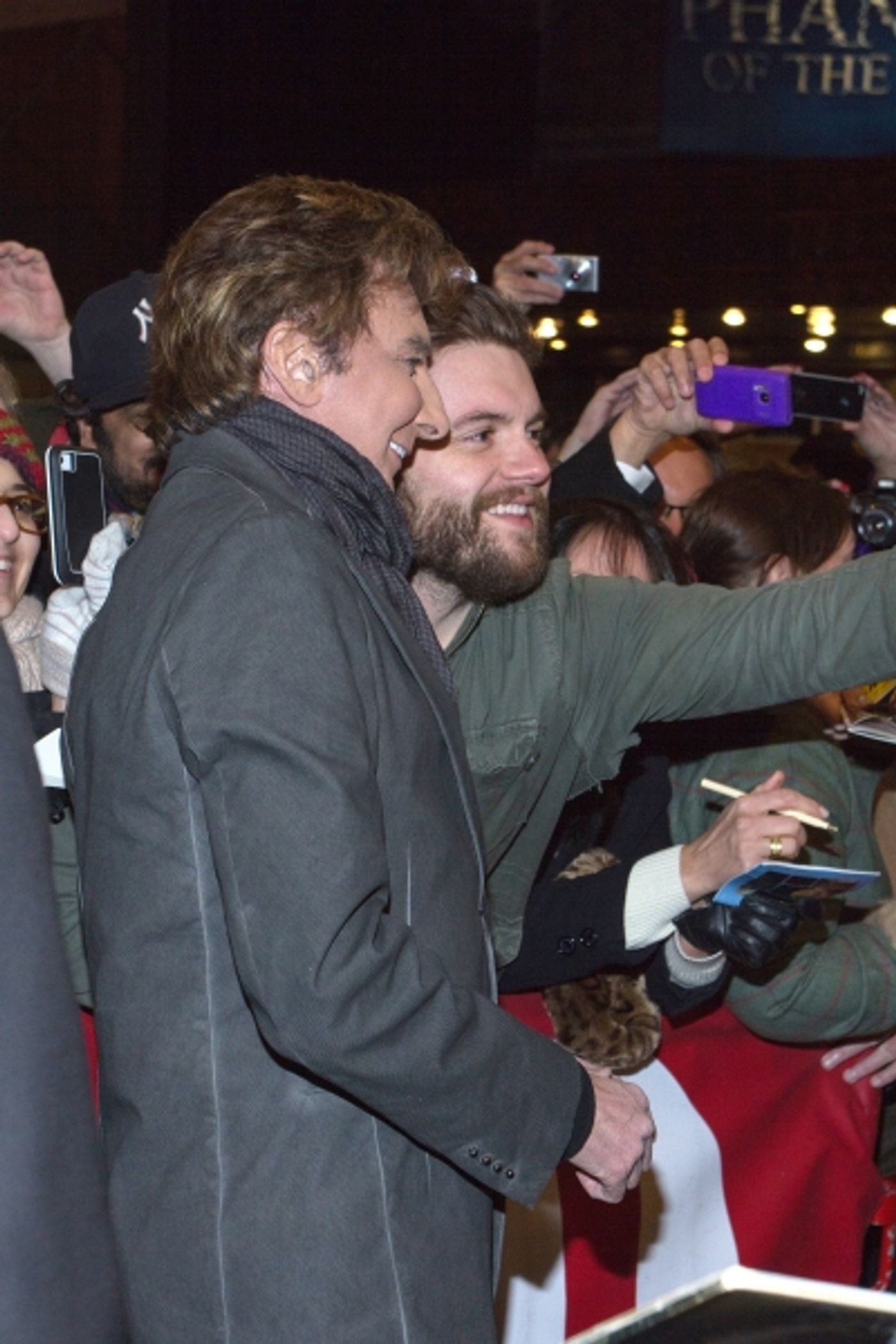 Photo Coverage: Barry Manilow Greets Fans at MANILOW ON BROADWAY Opening Night Photo Coverage: Barry Manilow Greets Fans at MANILOW ON BROADWAY Opening Night Image