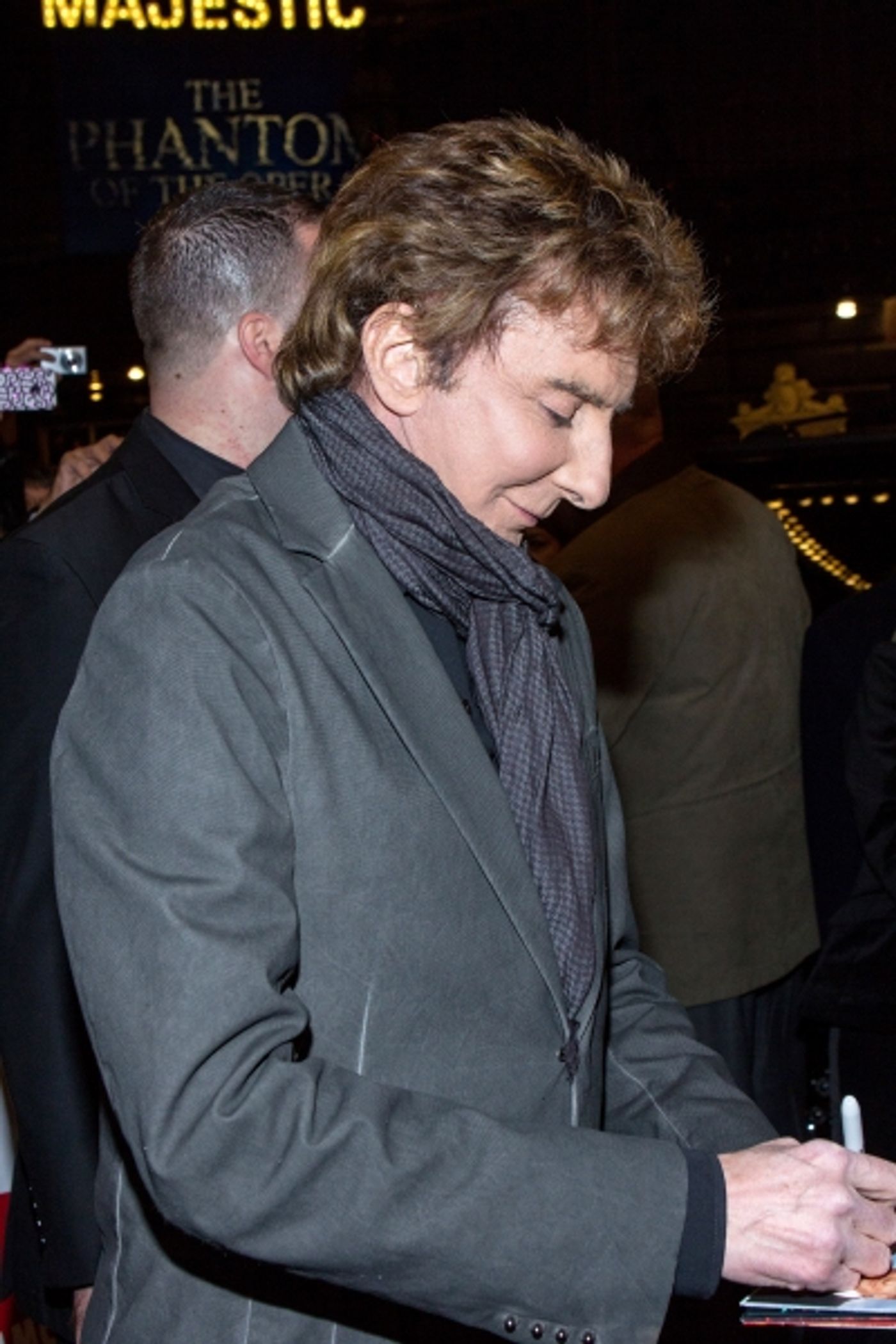 Photo Coverage: Barry Manilow Greets Fans at MANILOW ON BROADWAY Opening Night Photo Coverage: Barry Manilow Greets Fans at MANILOW ON BROADWAY Opening Night Image