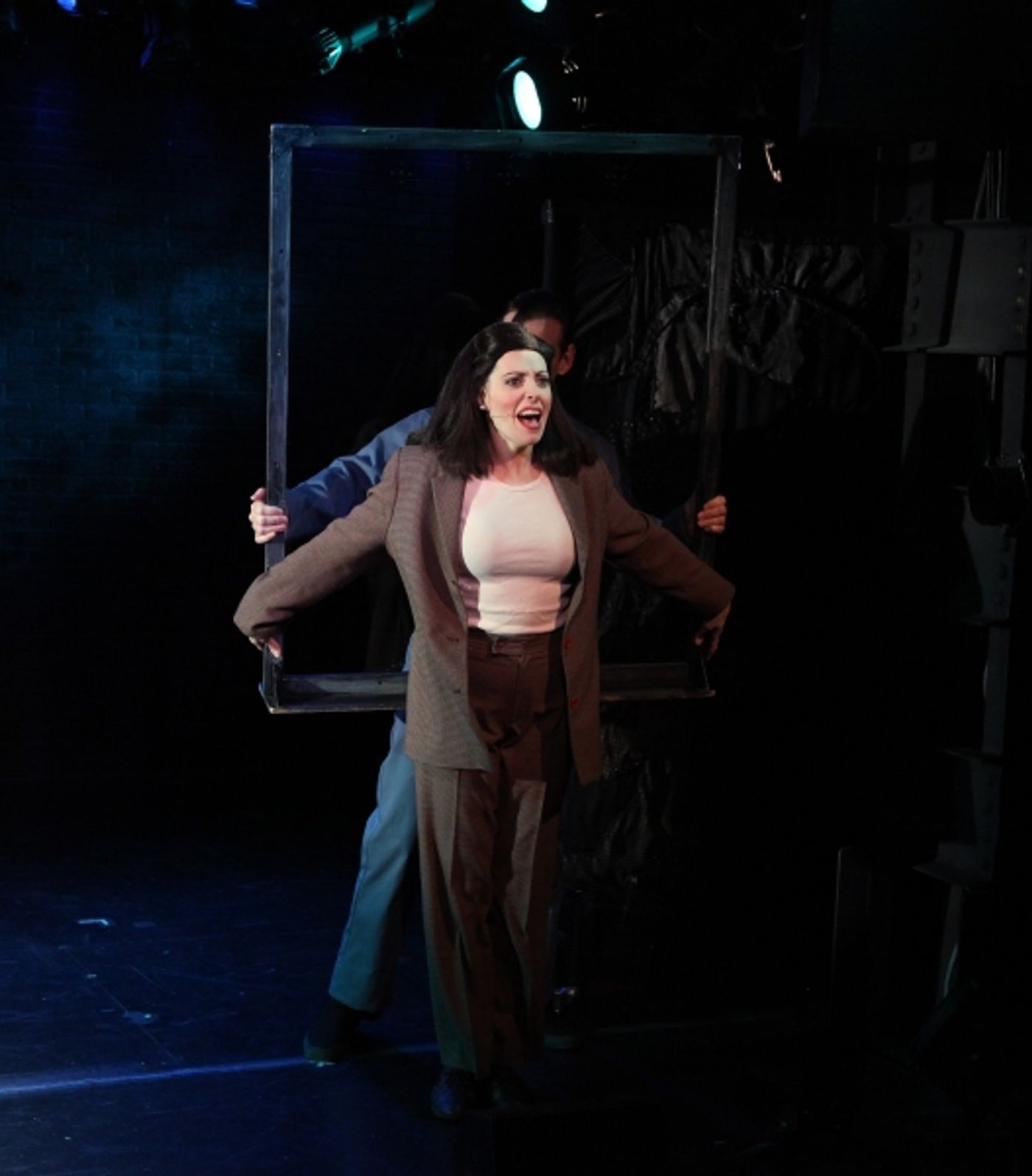 Photo Coverage: Pamela Bob and Sean McDermott in Rehearsal for SILENCE! THE MUSICAL  Image