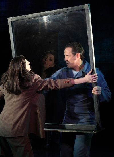 Pamela Bob (Clarice) & Sean McDermott (Hannibal Lecter) Photo