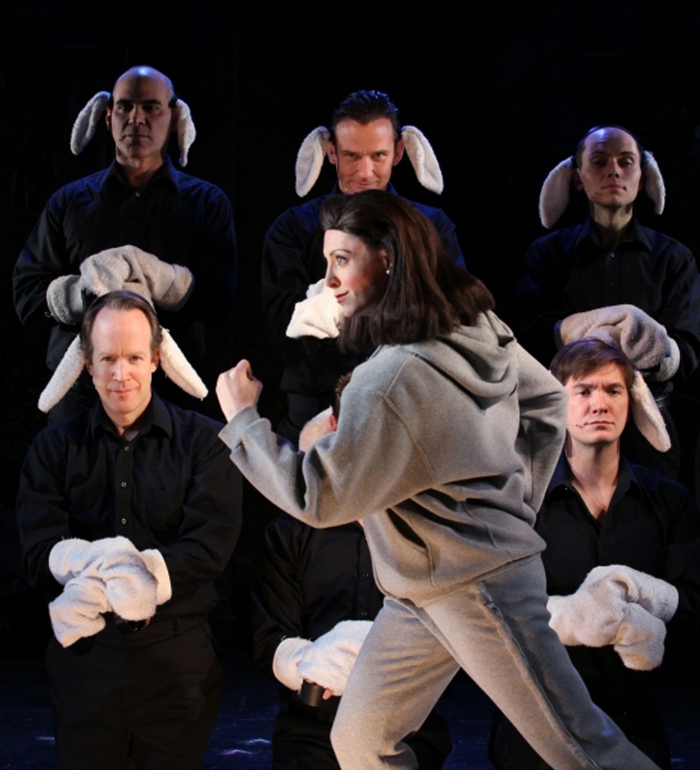 Photo Coverage: Pamela Bob and Sean McDermott in Rehearsal for SILENCE! THE MUSICAL  Image