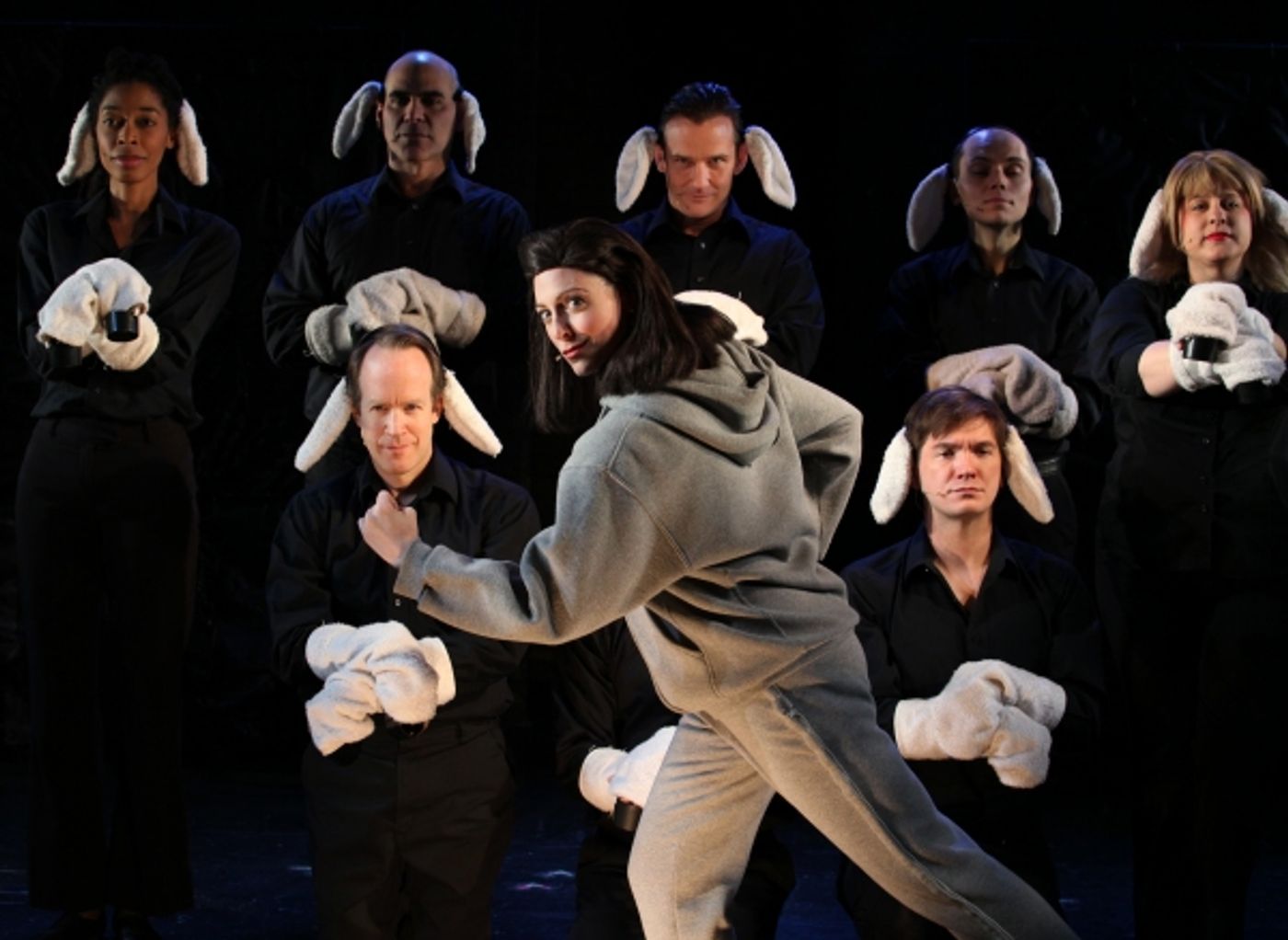 Photo Coverage: Pamela Bob and Sean McDermott in Rehearsal for SILENCE! THE MUSICAL  Image