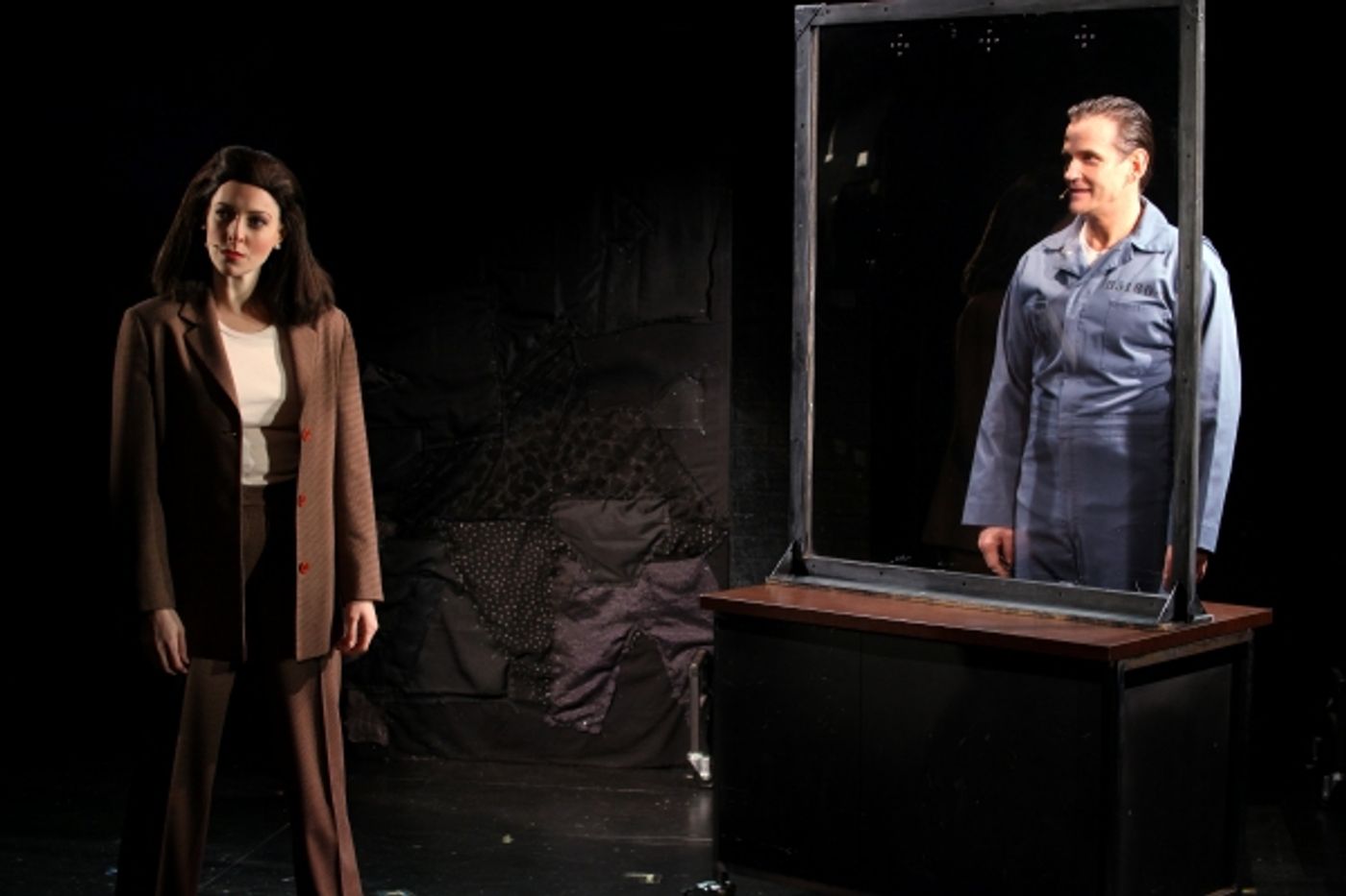 Photo Coverage: Pamela Bob and Sean McDermott in Rehearsal for SILENCE! THE MUSICAL  Image