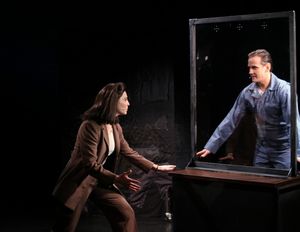 Pamela Bob (Clarice) & Sean McDermott (Hannibal Lecter) @ BroadwayWorld Pamela Bob (Clarice) & Sean McDermott (Hannibal Lecter) Photo