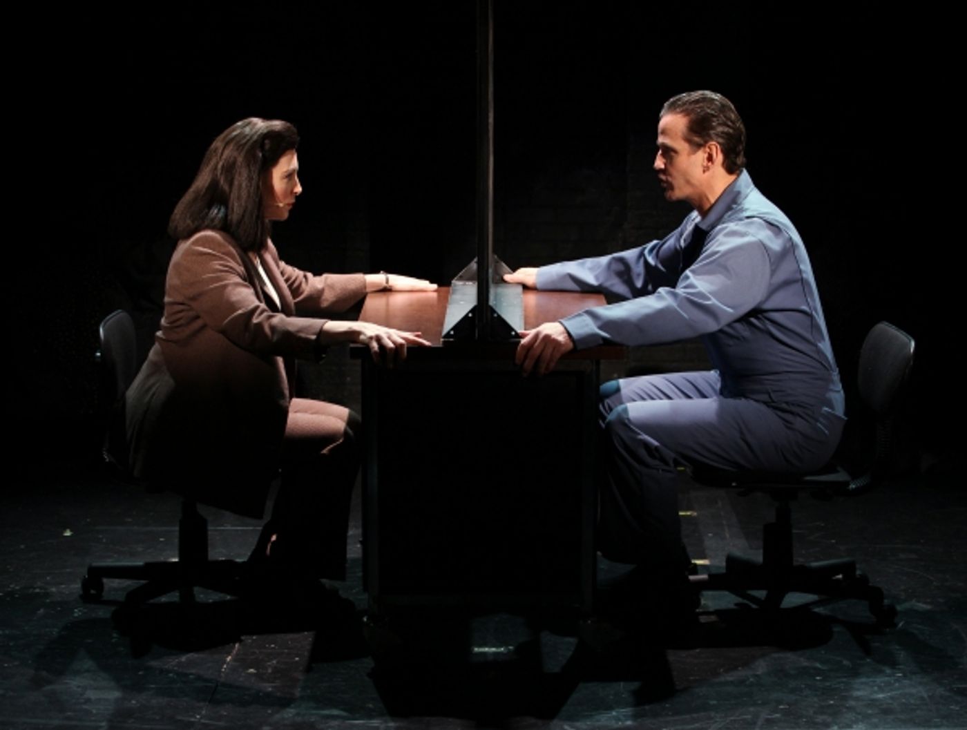 Photo Coverage: Pamela Bob and Sean McDermott in Rehearsal for SILENCE! THE MUSICAL  Image