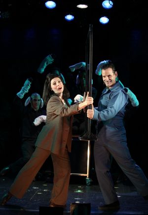 Pamela Bob (Clarice) & Sean McDermott (Hannibal Lecter) @ BroadwayWorld Pamela Bob (Clarice) & Sean McDermott (Hannibal Lecter) Photo