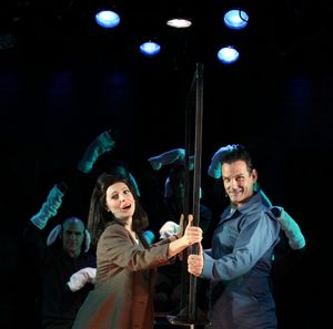 Pamela Bob (Clarice) & Sean McDermott (Hannibal Lecter) @ BroadwayWorld Pamela Bob (Clarice) & Sean McDermott (Hannibal Lecter) Photo