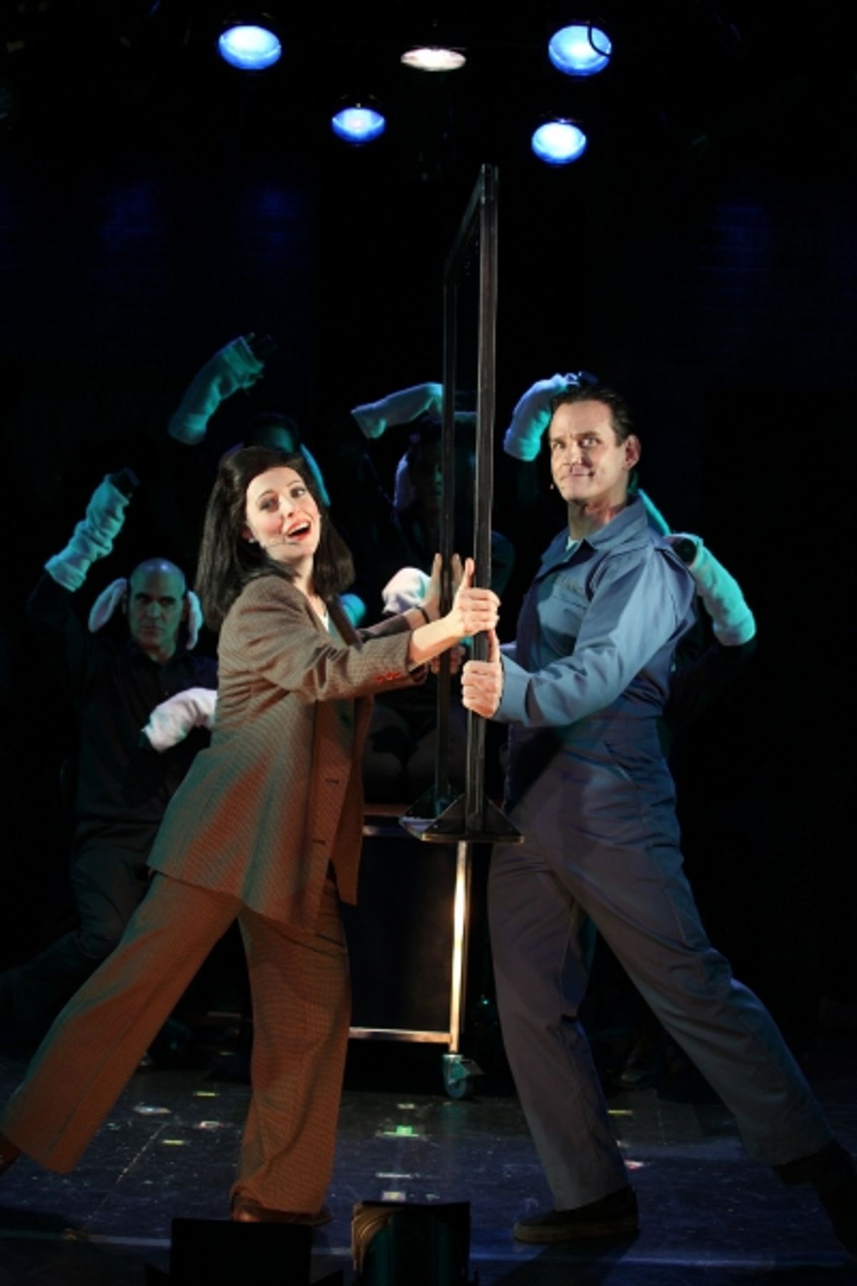 Pamela Bob (Clarice) & Sean McDermott (Hannibal Lecter)  at 