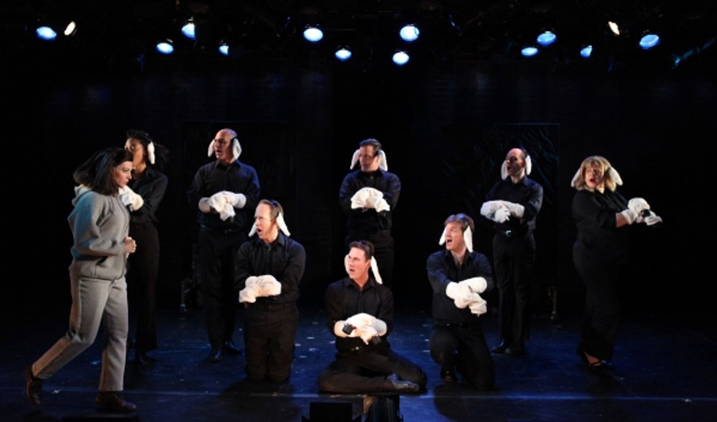 Photo Coverage: Pamela Bob and Sean McDermott in Rehearsal for SILENCE! THE MUSICAL  Image