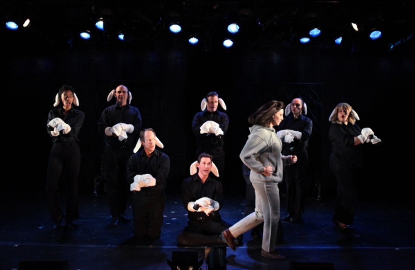 Photo Coverage: Pamela Bob and Sean McDermott in Rehearsal for SILENCE! THE MUSICAL  Image