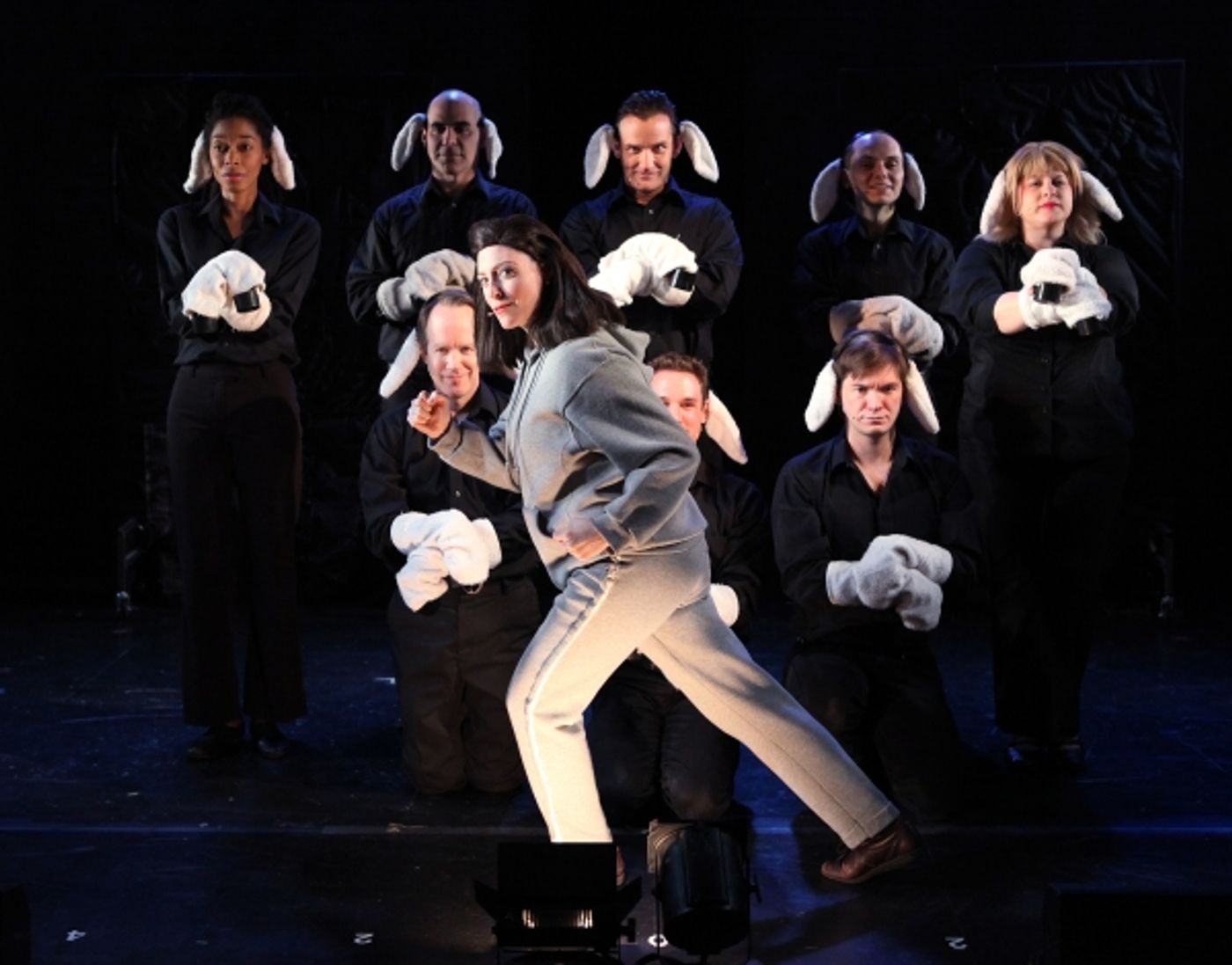 Photo Coverage: Pamela Bob and Sean McDermott in Rehearsal for SILENCE! THE MUSICAL  Image