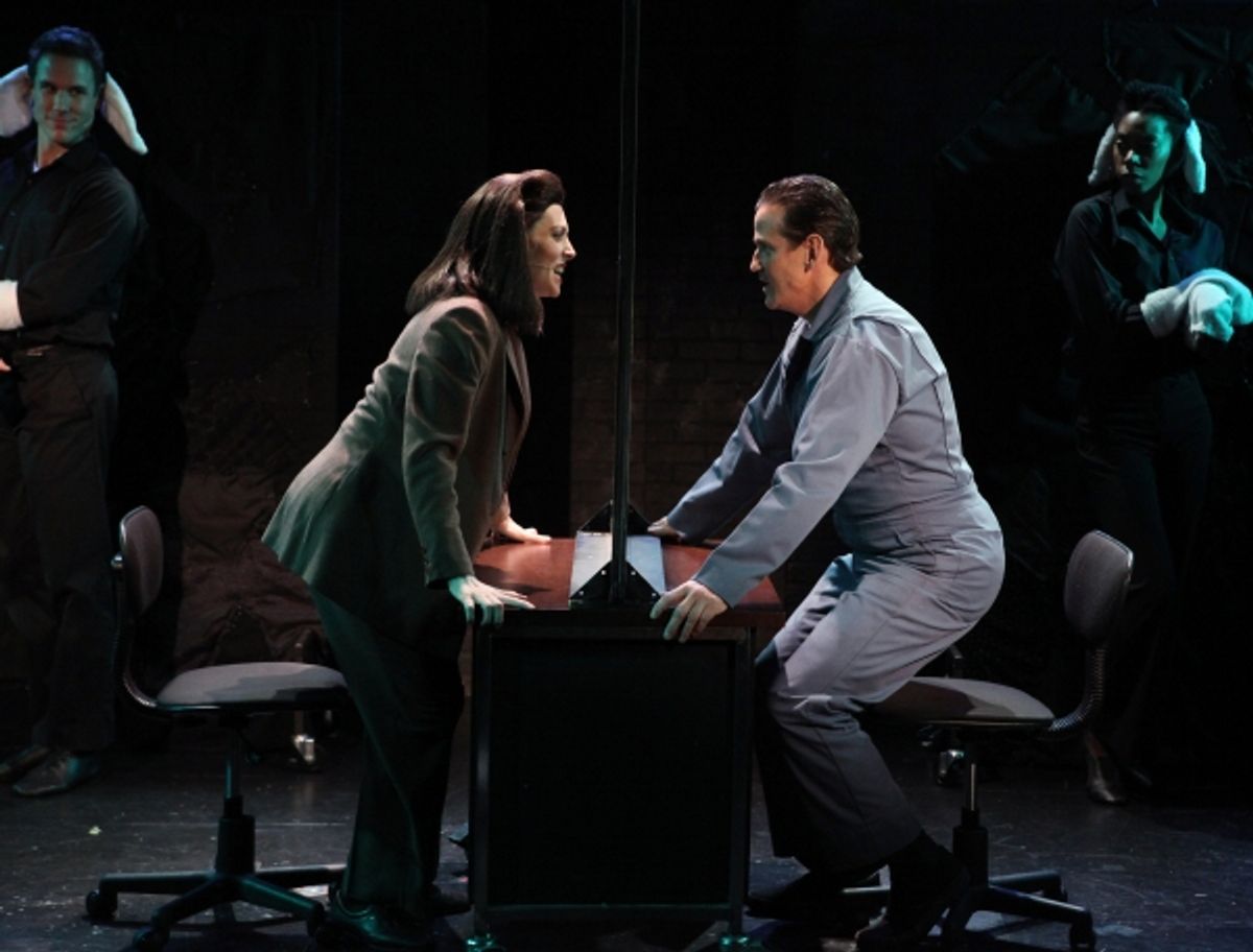 Pamela Bob (Clarice) & Sean McDermott (Hannibal Lecter) at 