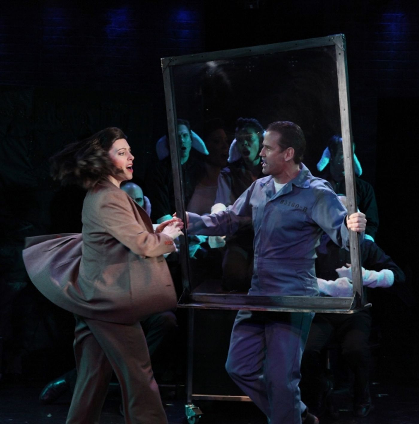 Photo Coverage: Pamela Bob and Sean McDermott in Rehearsal for SILENCE! THE MUSICAL  Image