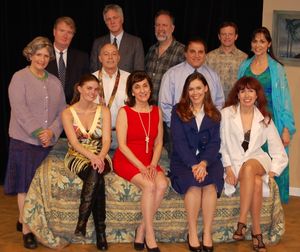 Left to right-back row:  John Kiely, Allendale; Mick Regen, Teaneck; Earle Ziff, Engl Photo
