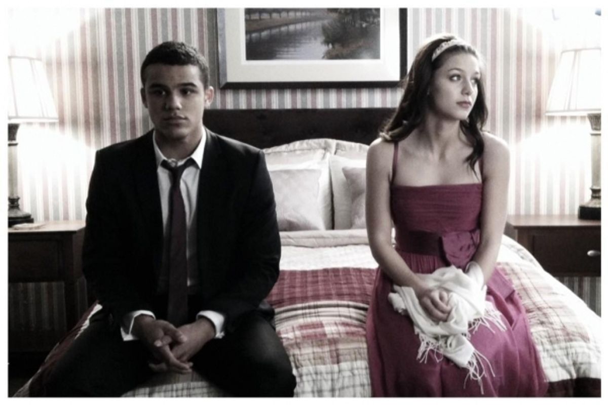 Jacob Artist and Melissa Benoist at 