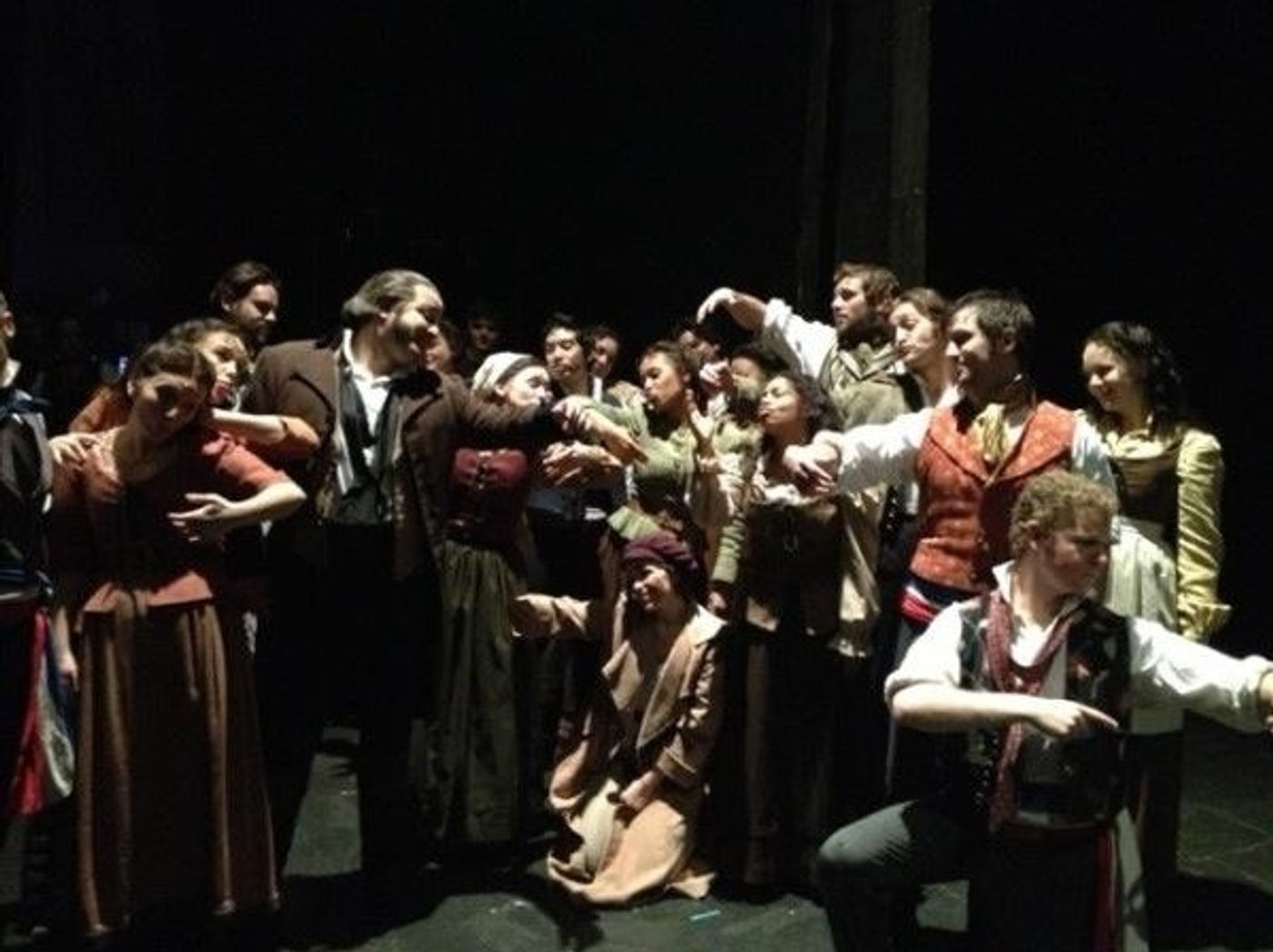 Photo Flash: Saturday Intermission Pics, Jan 19 - JERSEY BOYS 1st National Tour Marks 2,500 Shows, NICE WORK Does Downton & More! Photo Flash: Saturday Intermission Pics, Jan 19 - JERSEY BOYS 1st National Tour Marks 2,500 Shows, NICE WORK Does Downton & More! Image