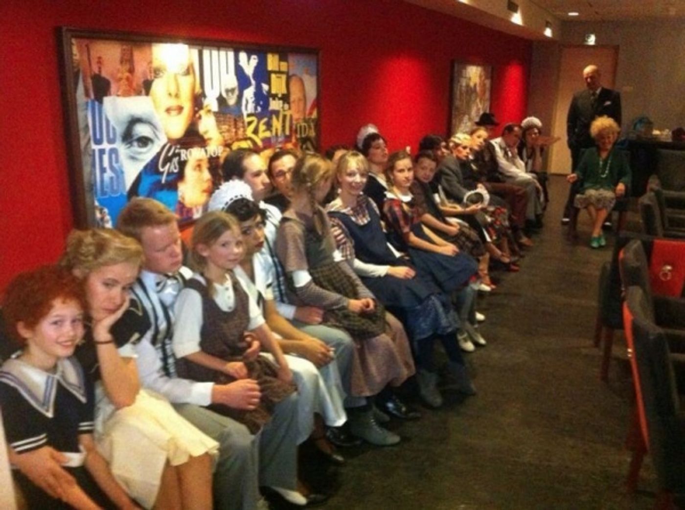 Photo Flash: Saturday Intermission Pics, Jan 19 - JERSEY BOYS 1st National Tour Marks 2,500 Shows, NICE WORK Does Downton & More! Photo Flash: Saturday Intermission Pics, Jan 19 - JERSEY BOYS 1st National Tour Marks 2,500 Shows, NICE WORK Does Downton & More! Image