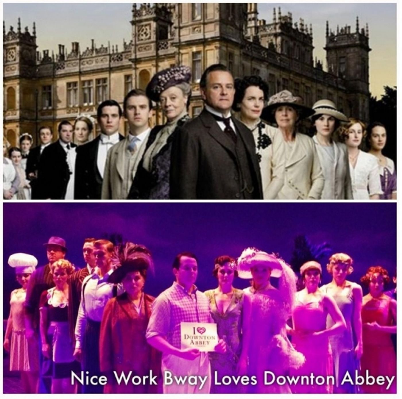 Photo Flash: Saturday Intermission Pics, Jan 19 - JERSEY BOYS 1st National Tour Marks 2,500 Shows, NICE WORK Does Downton & More! Photo Flash: Saturday Intermission Pics, Jan 19 - JERSEY BOYS 1st National Tour Marks 2,500 Shows, NICE WORK Does Downton & More! Image