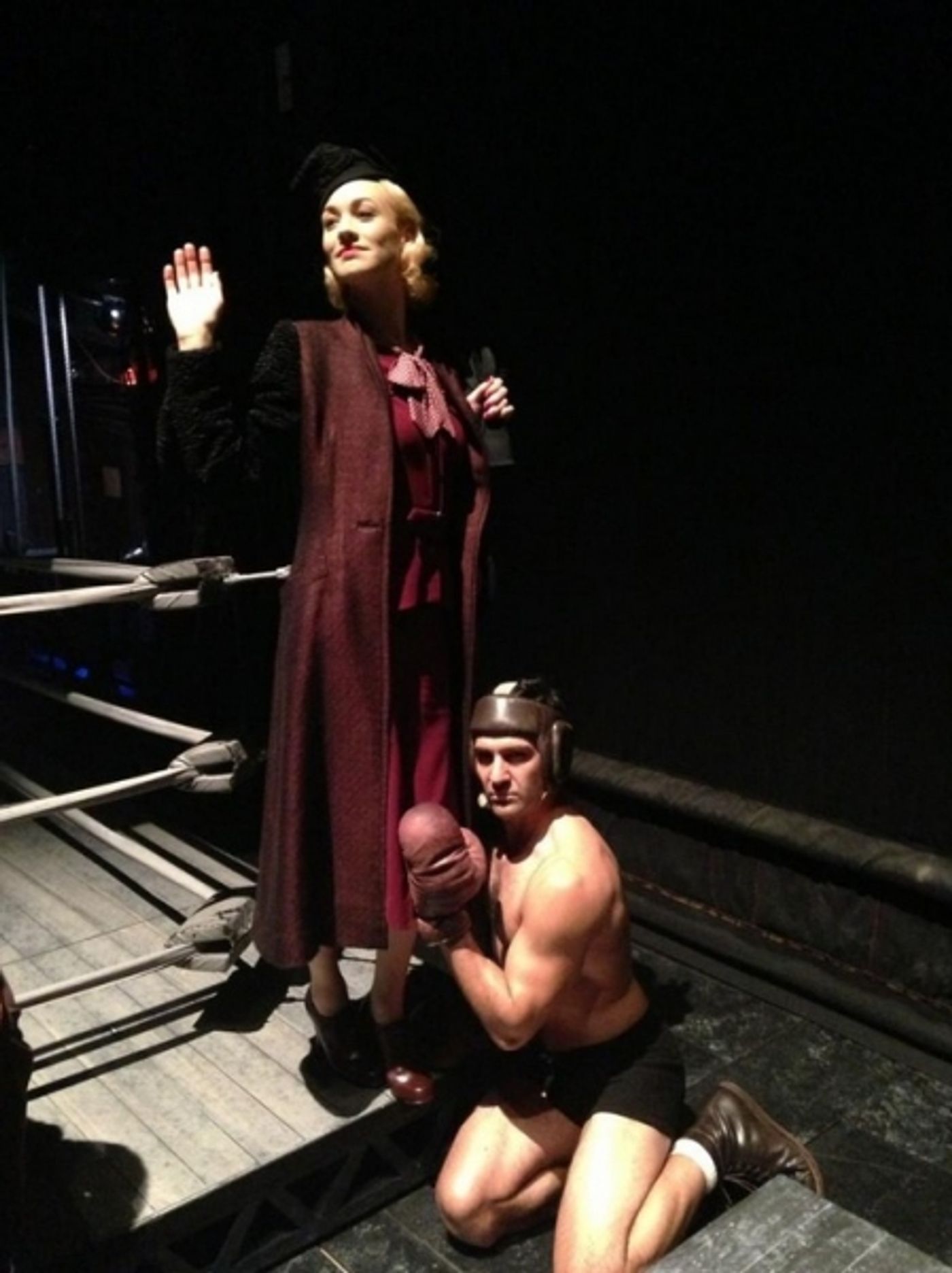 Photo Flash: Saturday Intermission Pics, Jan 19 - JERSEY BOYS 1st National Tour Marks 2,500 Shows, NICE WORK Does Downton & More! Photo Flash: Saturday Intermission Pics, Jan 19 - JERSEY BOYS 1st National Tour Marks 2,500 Shows, NICE WORK Does Downton & More! Image